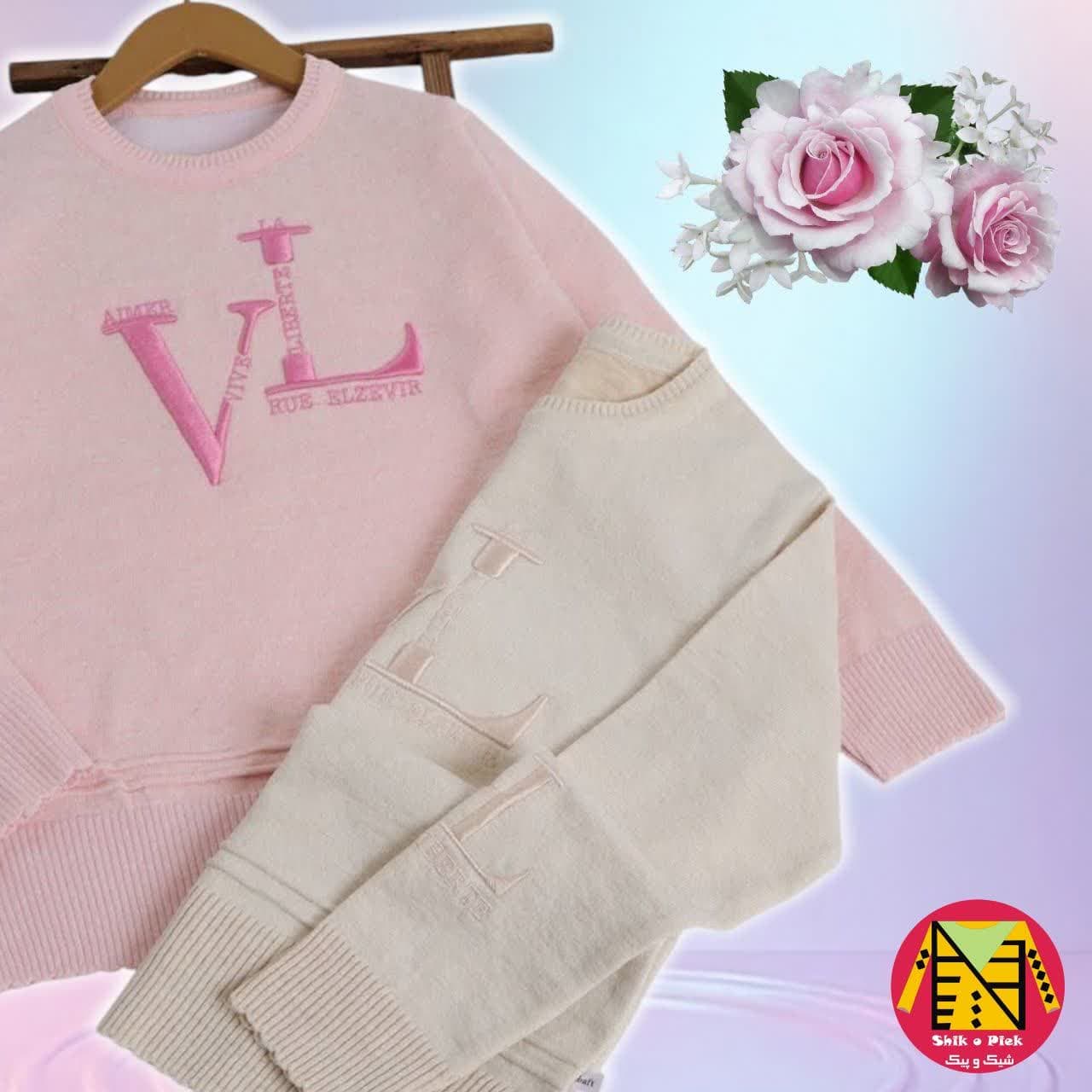 بافت گپ طرح گلدوزی LV زنانه (10 سال تا 44 زنانه) — تصویر ۴