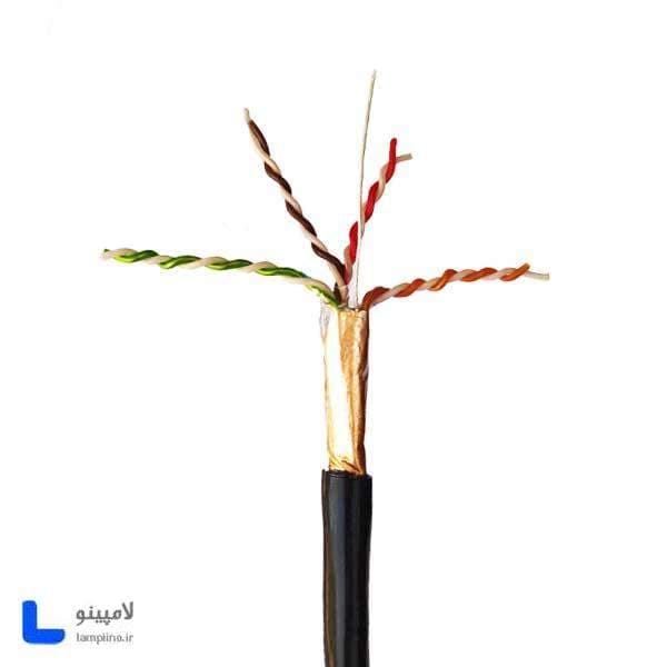 کابل مخابرات (آیفونی) 4 زوج مسی 06 زمینی کابل مازندران