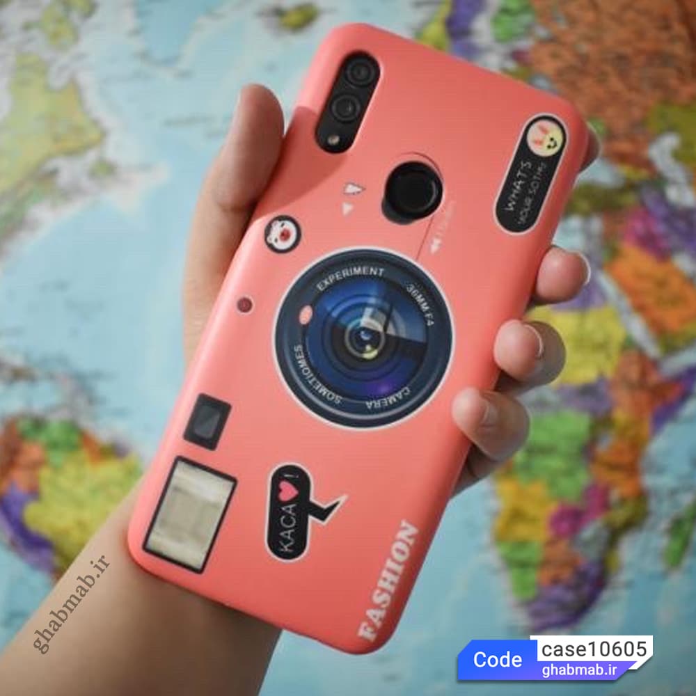 قاب گوشی pink camera طرح دوربین صورتی case10605 — تصویر ۳
