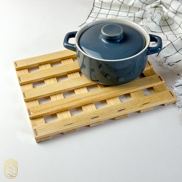 زیرقابلمه ای چوبی sh593