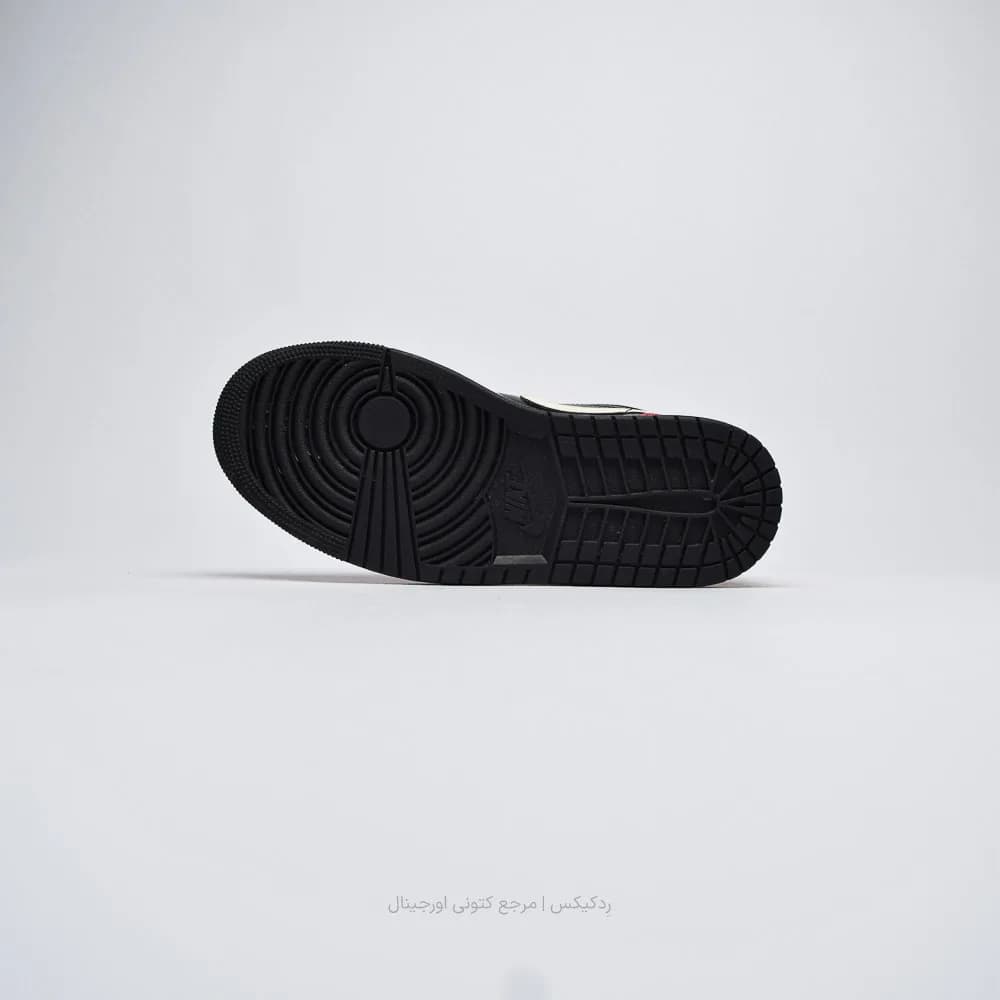 کتونی Nike مدل Air Jordan 1 Low Mystic Hibiscus Black – DC0774-605 — تصویر ۳