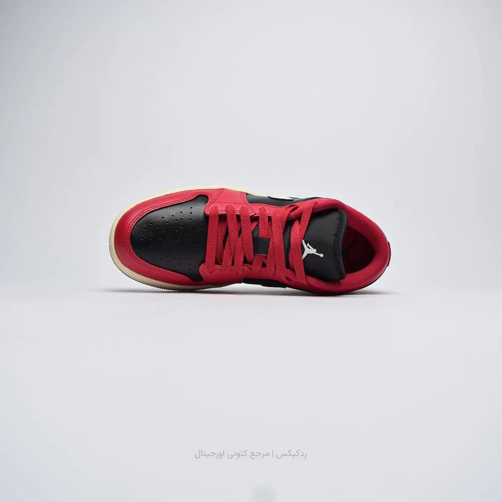 کتونی Nike مدل Air Jordan 1 Low Mystic Hibiscus Black – DC0774-605 — تصویر ۴