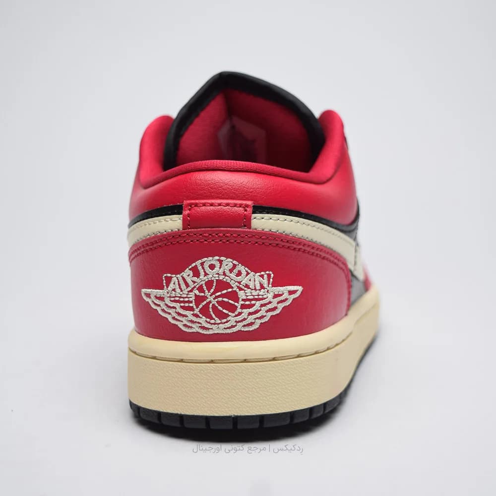 کتونی Nike مدل Air Jordan 1 Low Mystic Hibiscus Black – DC0774-605 — تصویر ۵