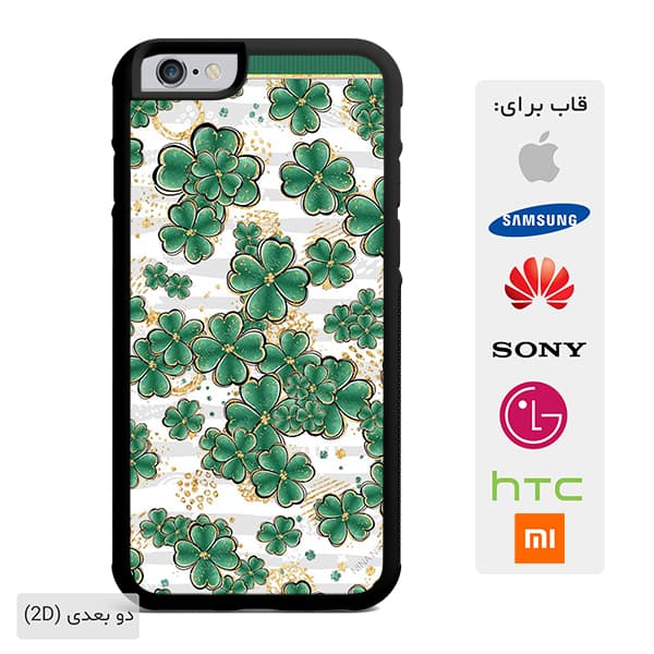 قاب گوشی طرح زیبای شبدر case10595 — تصویر ۲