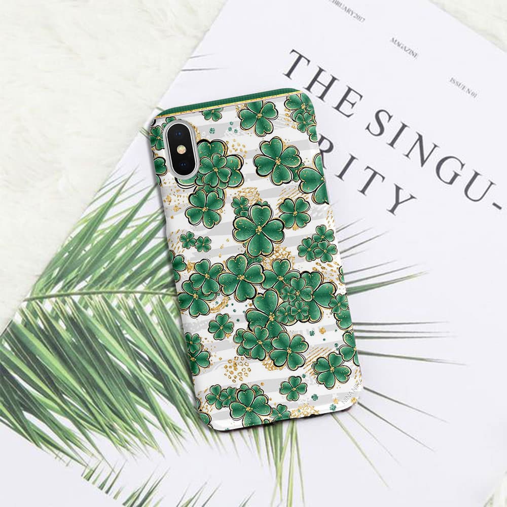 قاب گوشی طرح زیبای شبدر case10595 — تصویر ۳