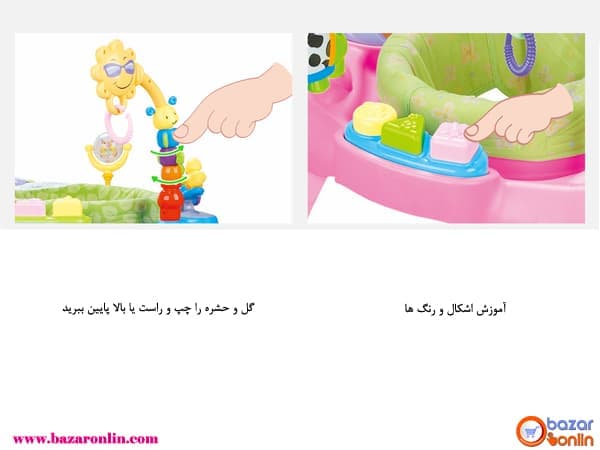 صندلی پرشی چندکاره هولی تویز مدل 696 — تصویر ۳