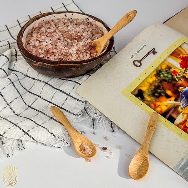 قاشق پیمانه چوبی 6 عددی sh491 — تصویر ۲