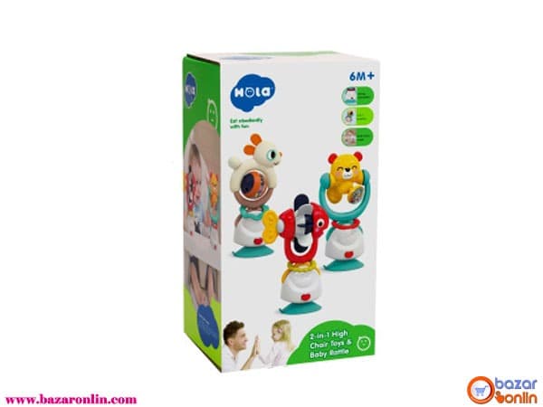 جغجغه دندانگیر چسبان هولاتویز مدل A7975A — تصویر ۳