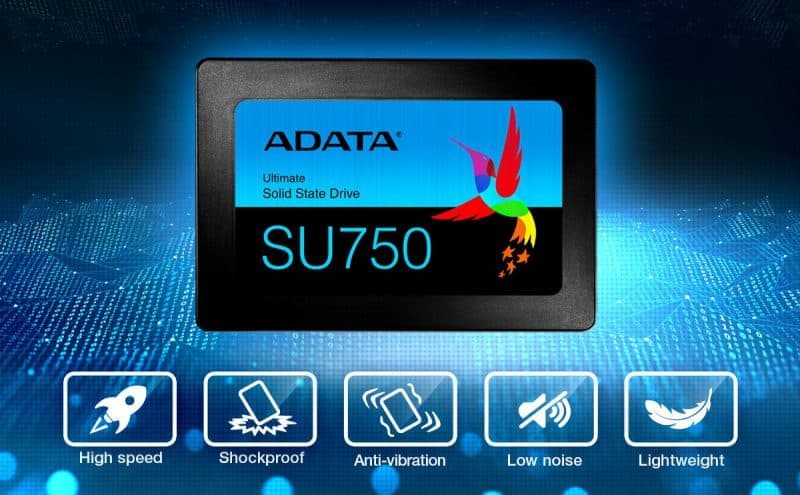 اس اس دی اینترنال ای دیتا مدل 3D NAND SU750 ظرفیت 256گیگابایت — تصویر ۳