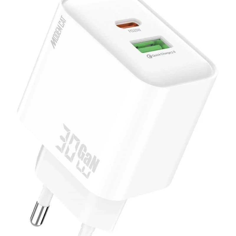 کلگی شارژر 30 وات Modem Cat مدل MTC-035 | GaN — تصویر ۲