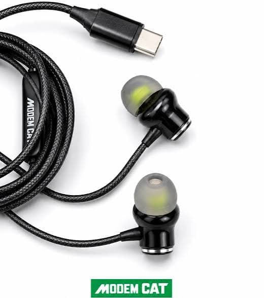 هندزفری سیمی Type-C مودم کت مدل MHF-009 — تصویر ۴