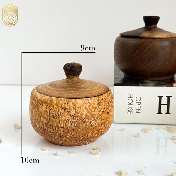 قندان چوبی خراطی sh450 — تصویر ۴