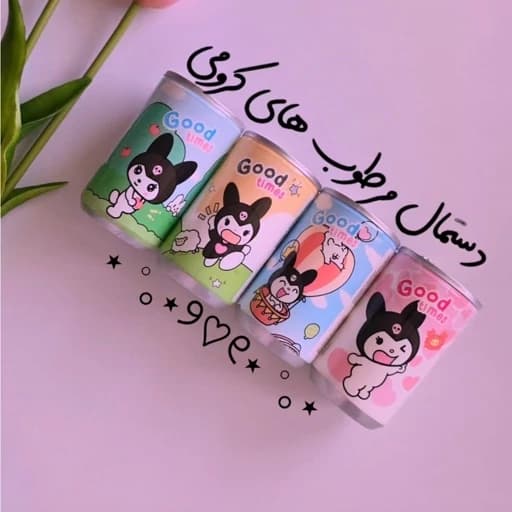 دستمال مرطوب قوطی 30 عددی جیبی فانتزی کیوت یونیکورنی گاوی توت فرنگی آوکادو پاک کننده آرایش — تصویر ۴