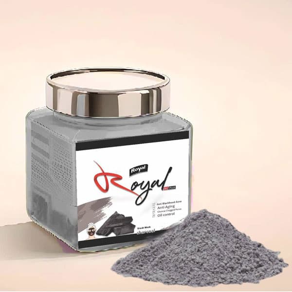 ماسک لاتکسی زغال رویال 250 گرمی
