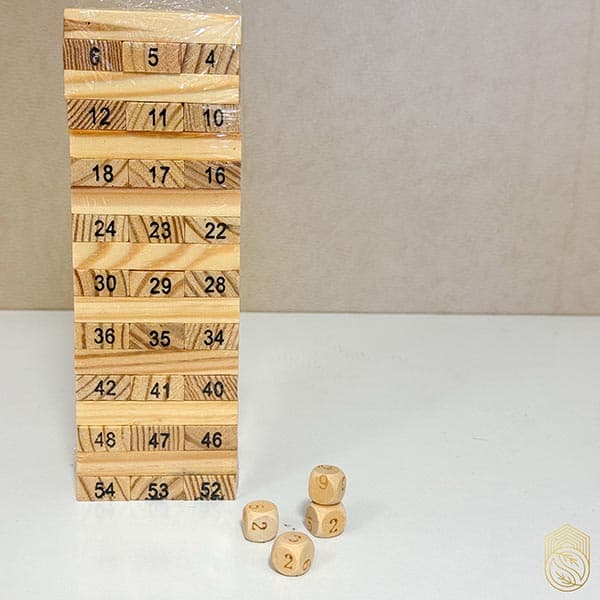 بازی برج هیجان (جنگا) چوبی sh365 — تصویر ۳