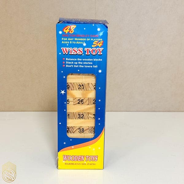 بازی برج هیجان (جنگا) چوبی sh365 — تصویر ۲