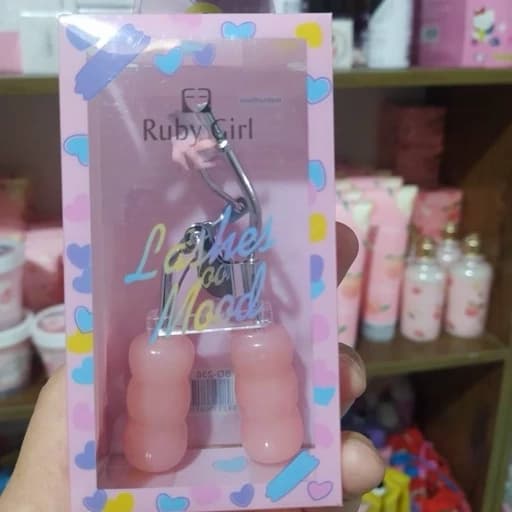 فرمژه کره ای حرفه ای حالت دادن و فر کردن مژه ها دسته خرگوشی جداکننده مژه ها فانتزی کیوت دخترانه — تصویر ۲