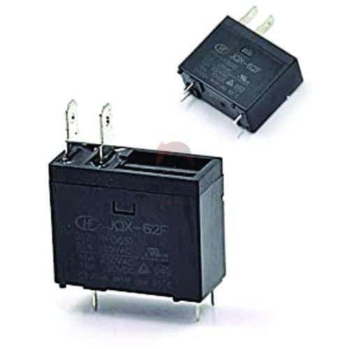 رله 12 ولت کتابی شاخک دار 4 پایه 15 آمپر JQX-62F