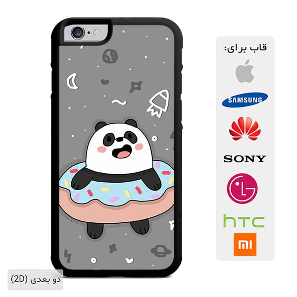 قاب گوشی panda طرح خرس پاندا case10570 — تصویر ۲