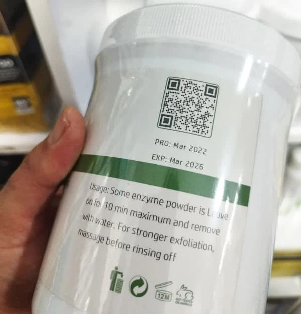پیلینگ آنزیمی گلدن هاوت حجم 310 گرم — تصویر ۹
