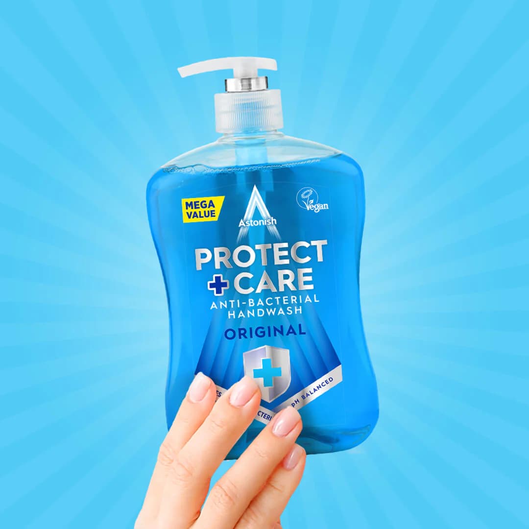 مایع دستشویی استونیش 600 میل اورجینال آنتی باکتریال | Astonish anti-bacterial Hand wash original