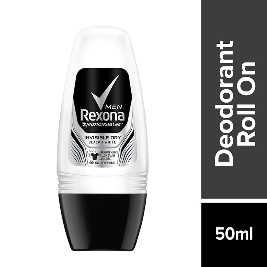 مام رولی رکسونا مردانه 50 میل بلک اند وایت – Rexona Men Black & White