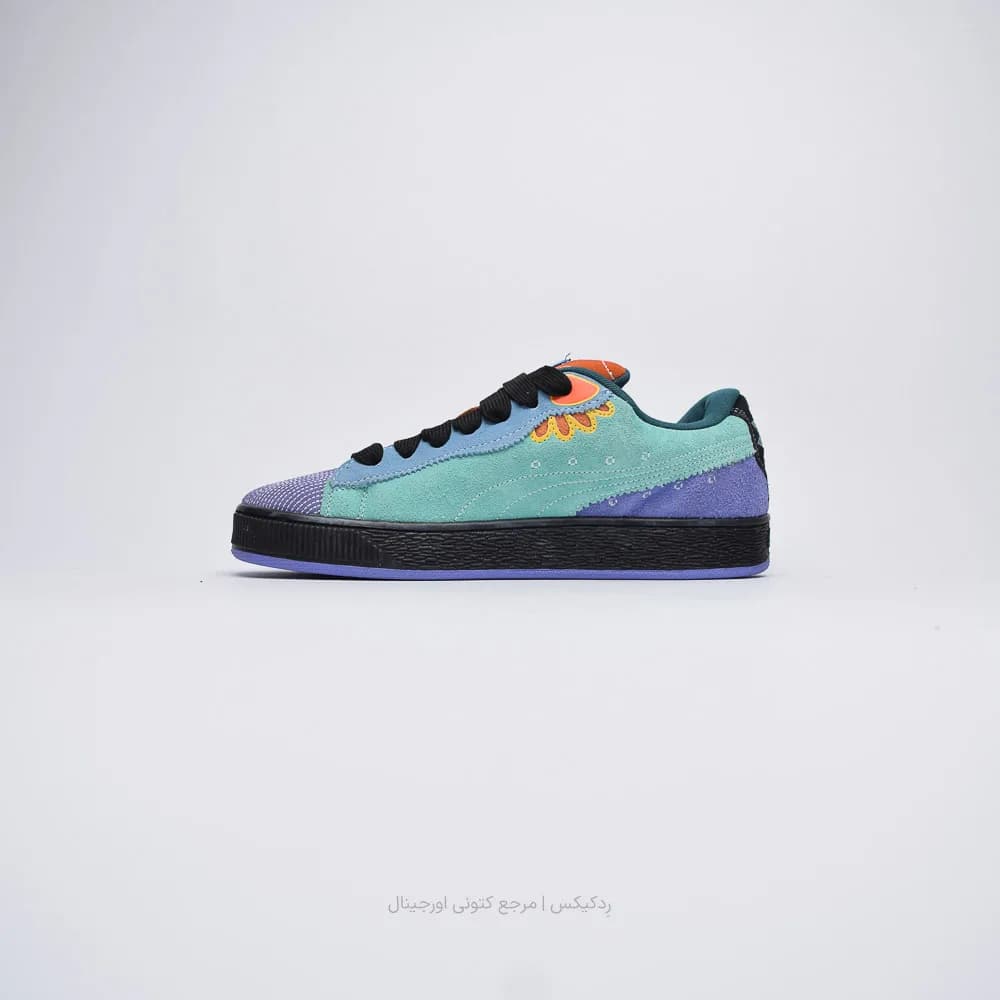 کتونی Puma مدل Suede XL “Dia De Los Muertos Mint” – 398409-01 — تصویر ۲