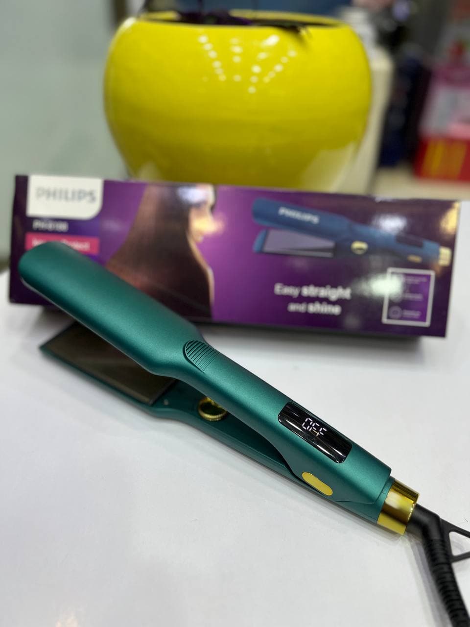 اتو مو فیلیپس مدل PH-6188 مخصوص موهای کراتیه اصل — تصویر ۲