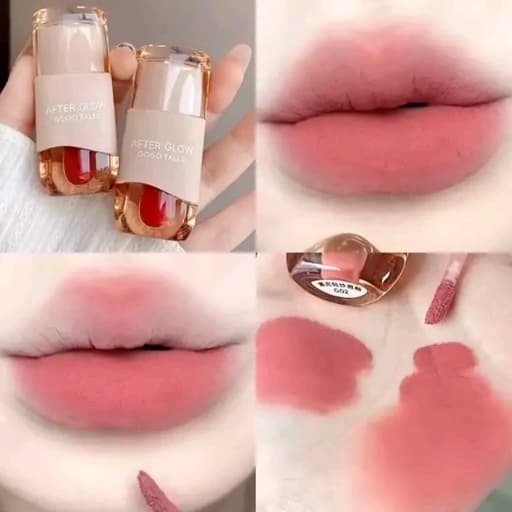 رژ لب و رژ گونه خمیری مخملی پینترستی پیگمنت بالا کیفیت عالی با رنگ نود و گوشتی