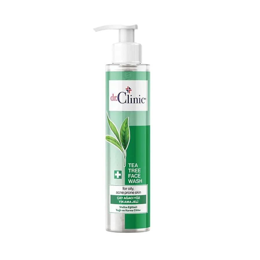 ژل شستشوی صورت درخت چای دکتر کلینیک Dr.Clinic حجم 200 میل