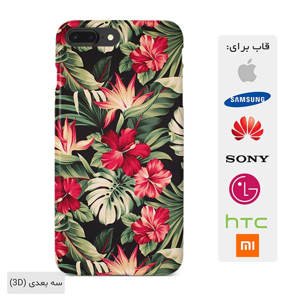 قاب گوشی Red Flowers گل قرمز case10560