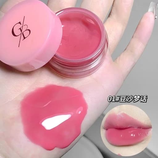 برق لب لیپ گلاس خیس شفاف رژ براق کره ای فانتزی بوی پاستیل البالو کیوت دخترانه آلبالویی پینترستی اورجینال گیلاسی