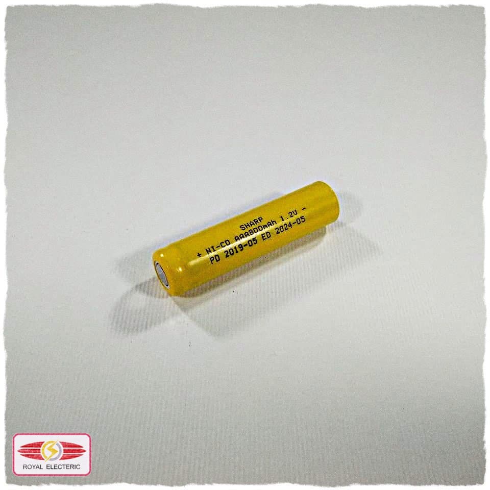باتری لیتیوم 1.2 ولت SHARP AAA800mAh — تصویر ۲