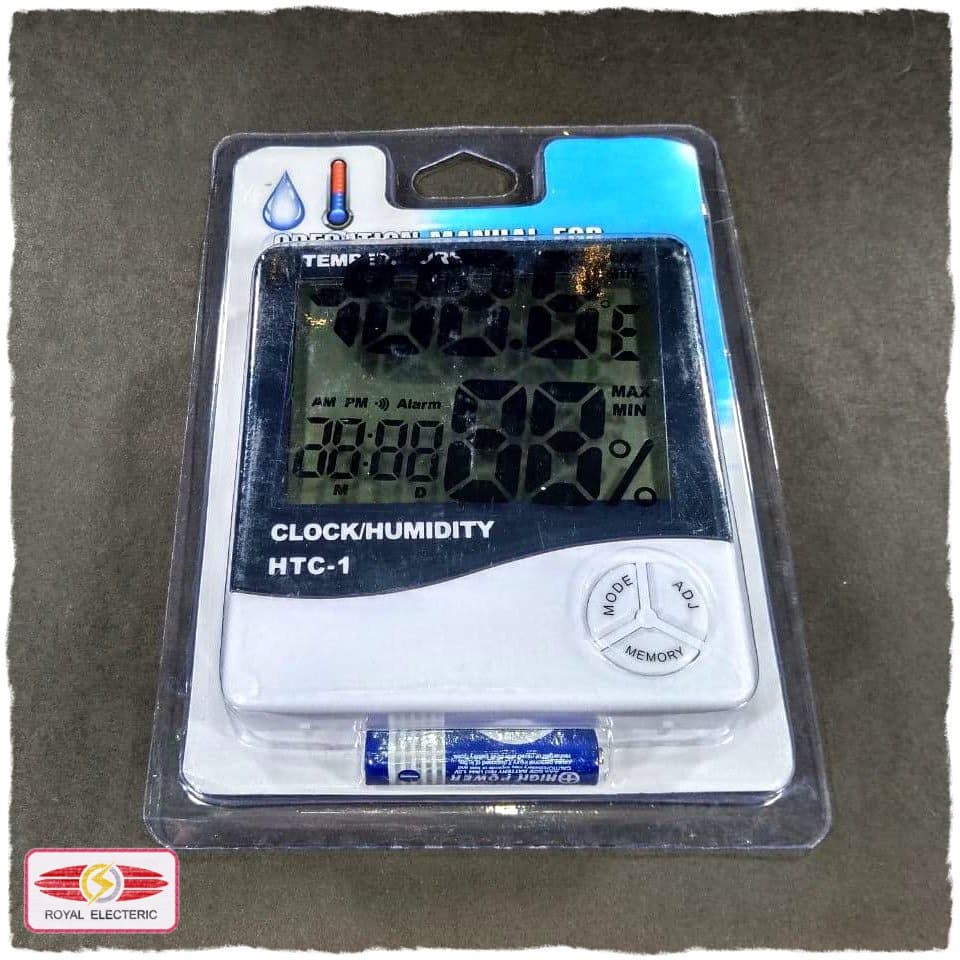 نمایشگر دما ، رطوبت و ساعت مدل HTC-1 — تصویر ۵
