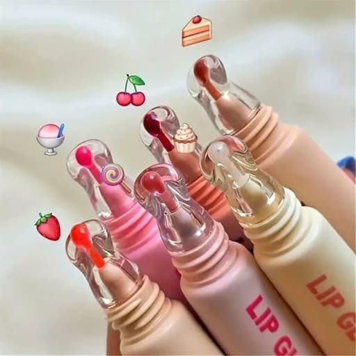 آبرسان لب شیشه ای کره ای لیپ گلاس کریستالی خیس شفاف خوشبو ابرسان ضد التهاب روشن کننده ترمیم کننده لبها و ضدخشکی — تصویر ۹