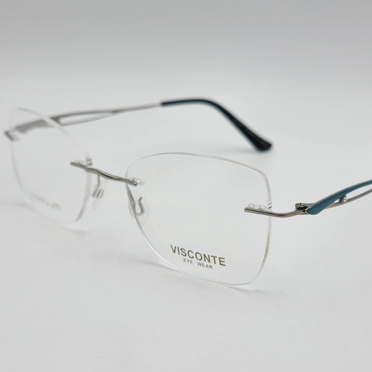 عینک طبی بدون فریم زنانه ویسکونته مدل VT305c2 — تصویر ۲