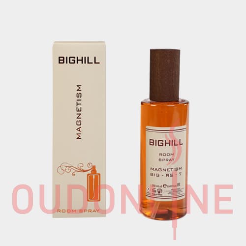 اسپری خوشبو کننده هوا بیگهیل ( بیکیل – بیقیل ) Bighill کد 7 مدل مگنتیسم Magnetism حجم 250 میلی لیتر