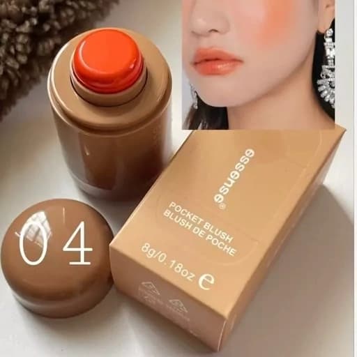 رژگونه استیکی دوپ رود رنگبندی زیبا بافت مخملی و مات مخملی قابل استفاده سایه چشم باکیفیت پیگمنت عالی ماندگاری خوب — تصویر ۷