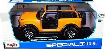 ماکت فلزی ماشین مدل Ford Bronco Badlands 2021 مقیاس 1:18 — تصویر ۳
