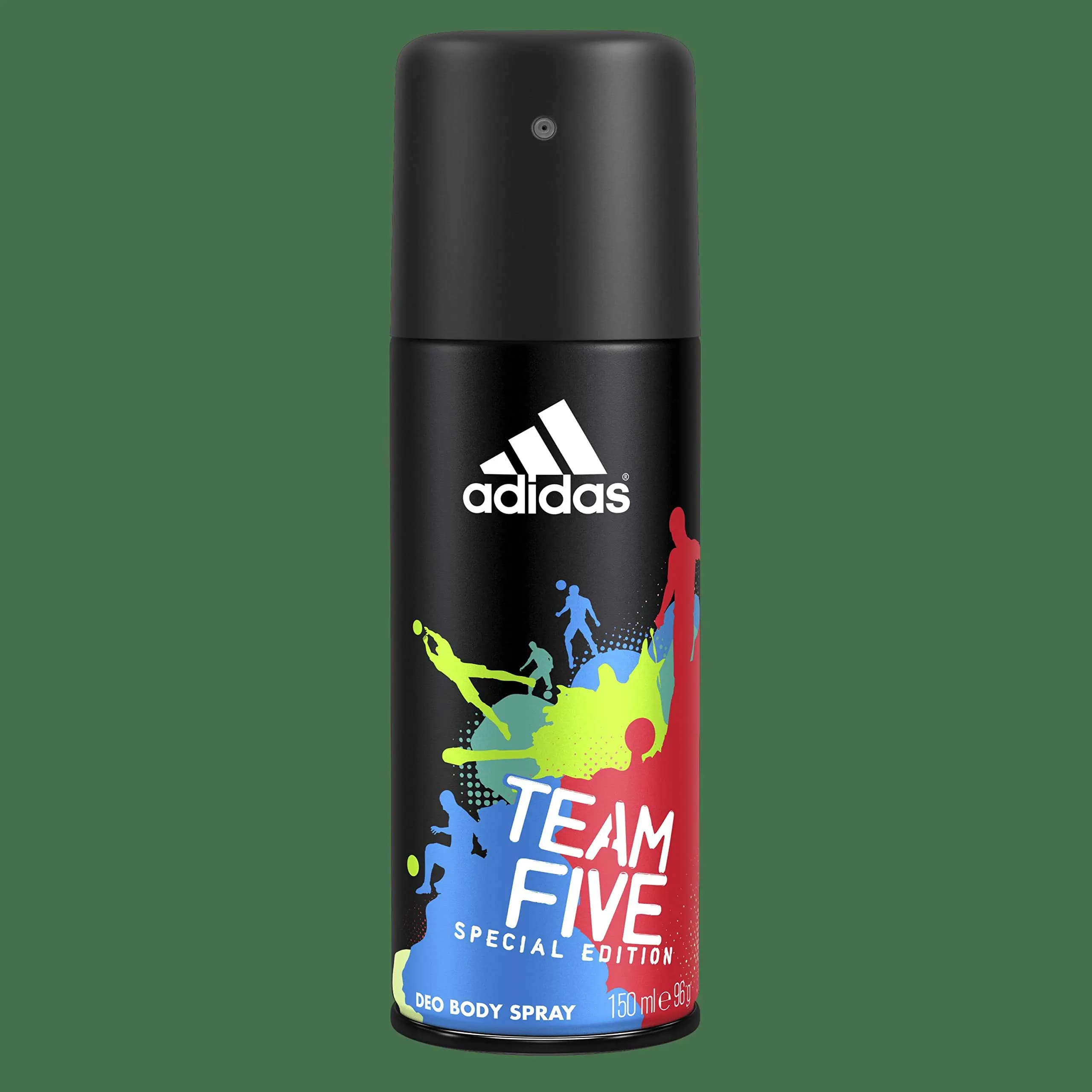 اسپری آدیداس مدل Team Five حجم 150میل — تصویر ۲