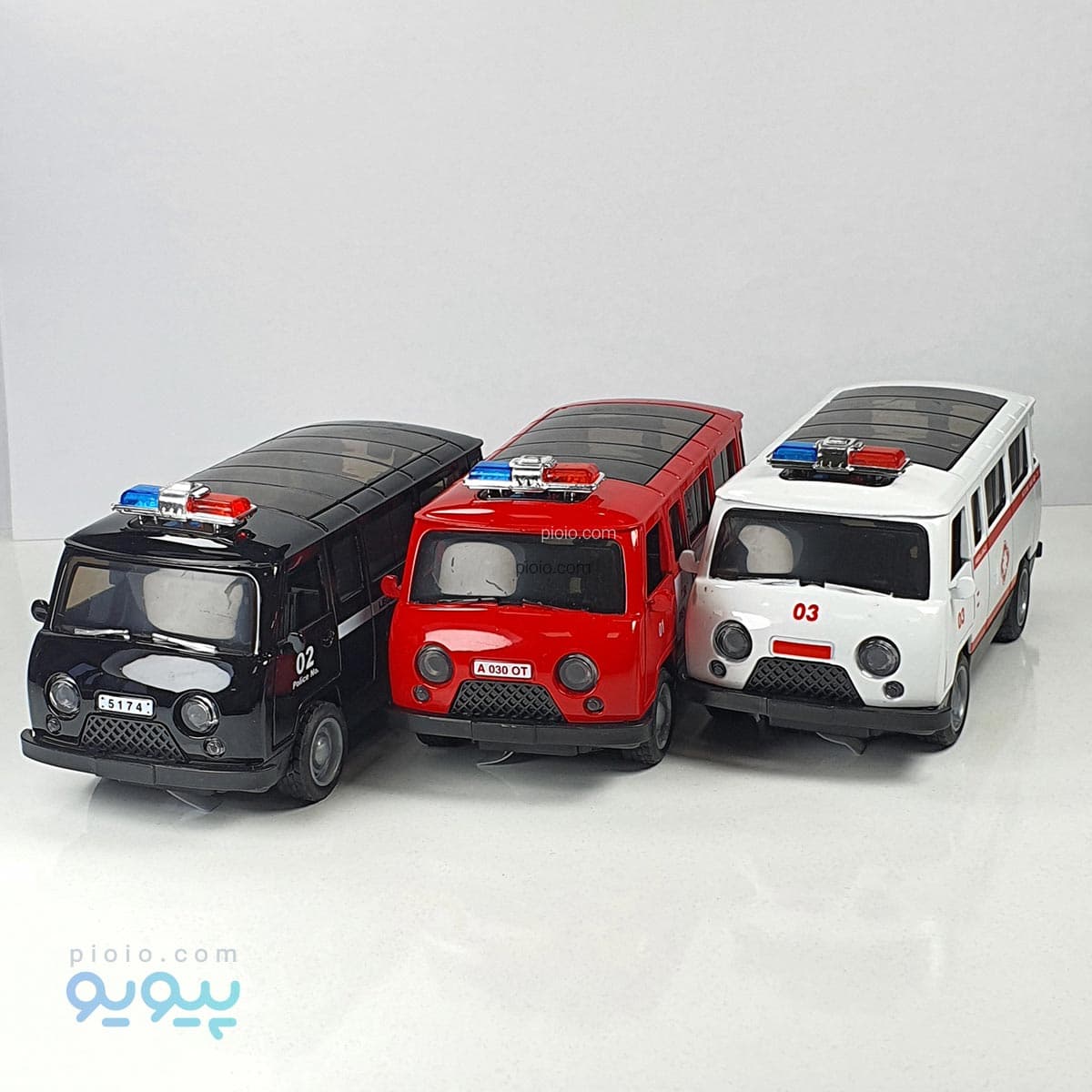 ماکت ماشین فلزی ون امدادی تک و عمده