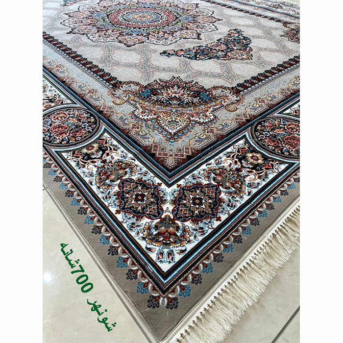 فرش کاشان نیوشا ۷۰۰ شانه فیلی — تصویر ۲