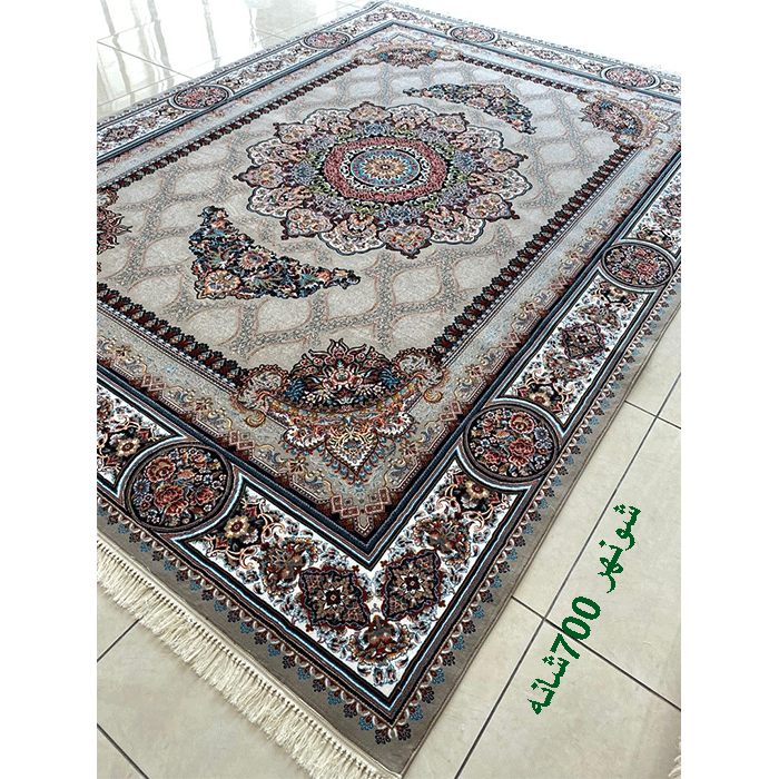 فرش کاشان نیوشا ۷۰۰ شانه فیلی