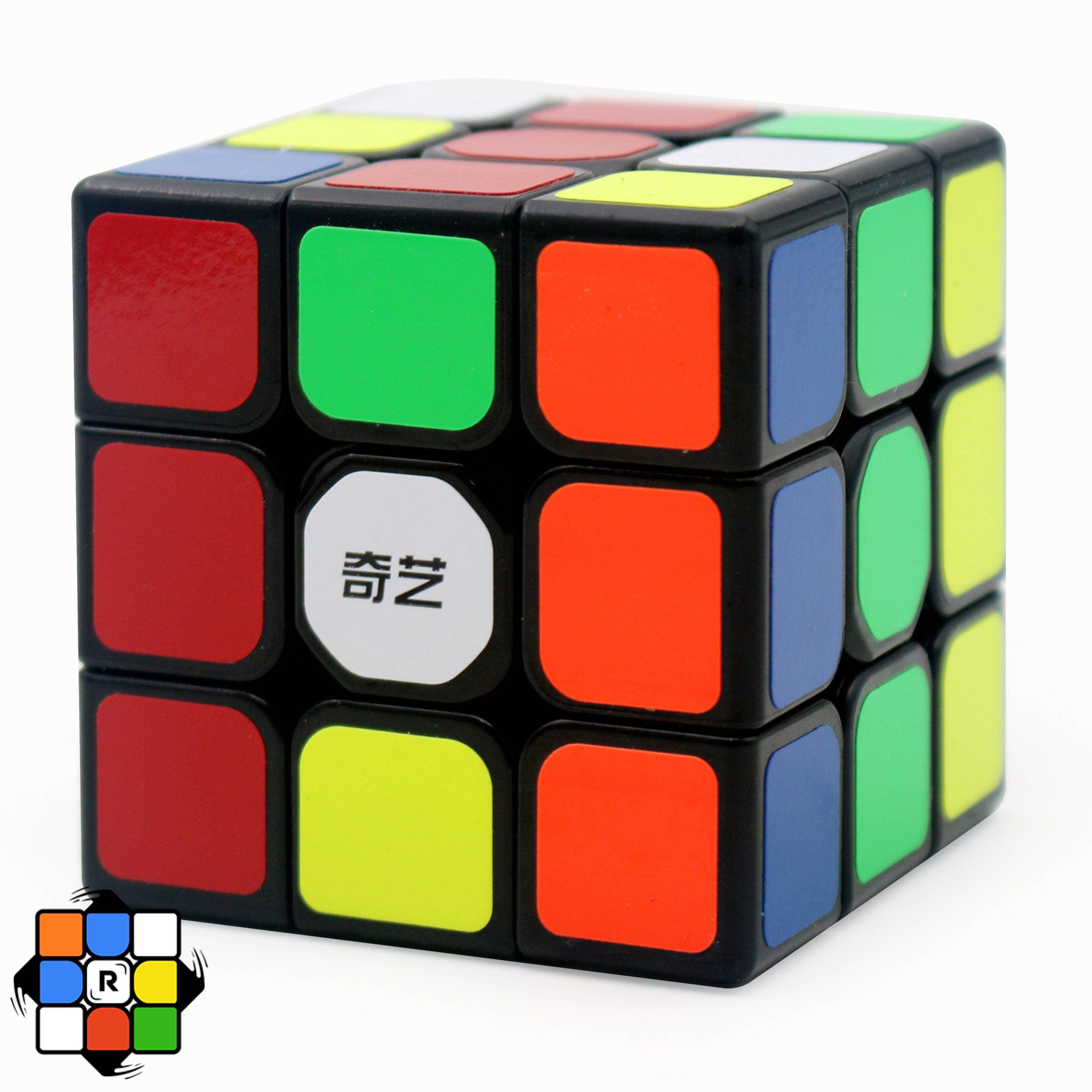 روبیک 3×3 کای وای سیل دبلیو مشکی بی باکس — تصویر ۶