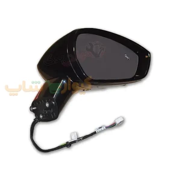 آینه بغل برقی راست با چراغ خوش آمدگویی FOWNIX فونیکس FX — تصویر ۳