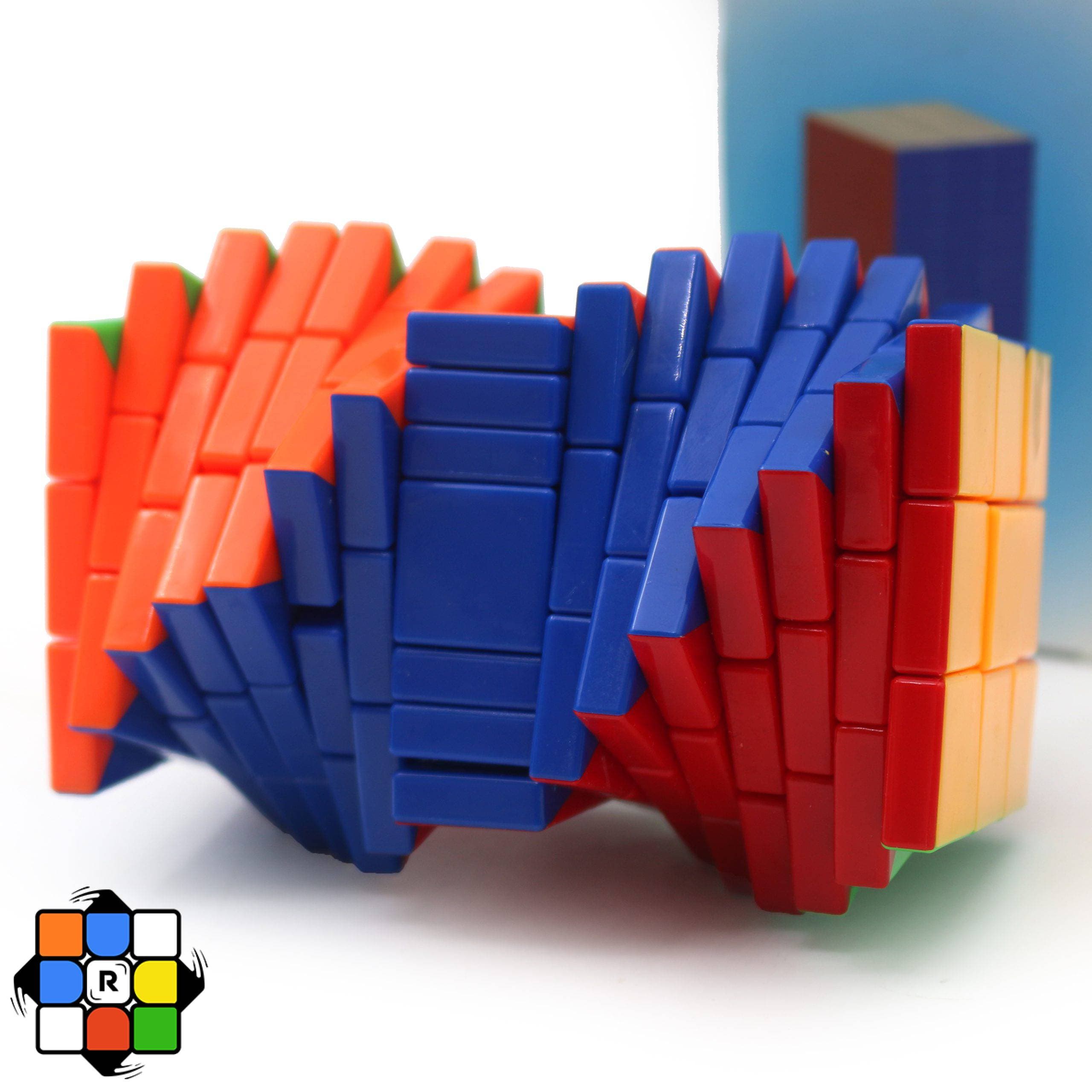 روبیک 3x3x17 ویتدن ورژن 2 استیکرلس — تصویر ۳