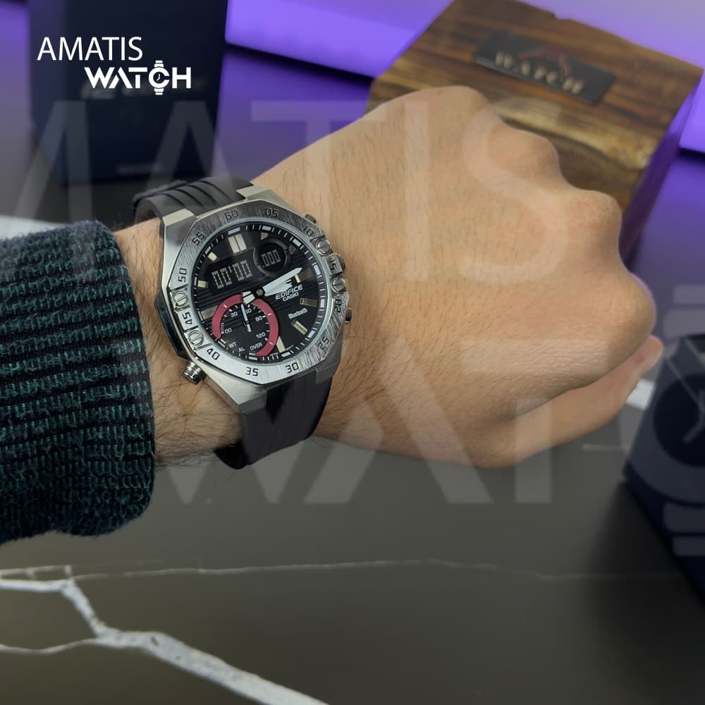 ساعت مچی کاسیو ادیفایس Casio Edifice ECB-10P-1A — تصویر ۶