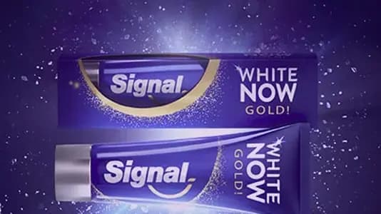 خمیر دندان سیگنال مدل White Now Goldحجم 75 میل — تصویر ۵