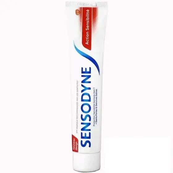 خمیر دندان سنسوداین مدل Action sensibilite حجم 75میل — تصویر ۳