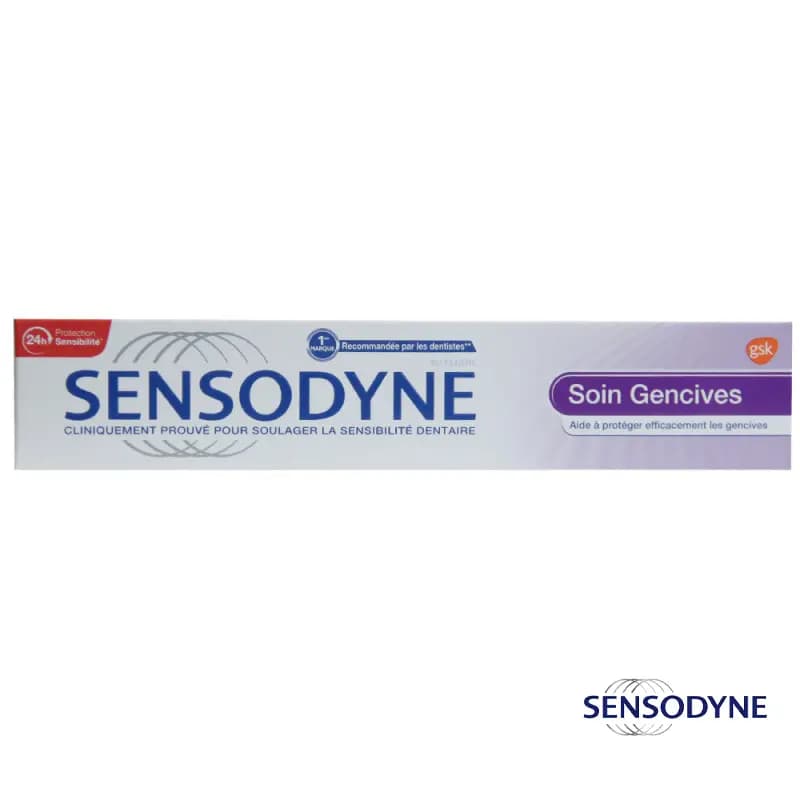 خمیر دندان سنسوداین مدل SOIN GENCIVES حجم 75 میل